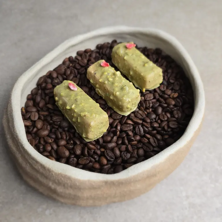 creation thumb for Raspberry & Pistachio marshmallow