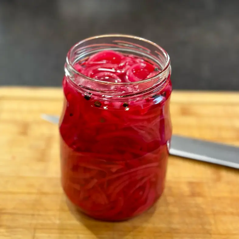 creation thumb for Best Pickled Red Onions 🧅