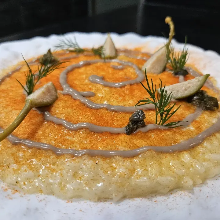 creation thumb for Risotto with Capers / Anchovies and Peppers