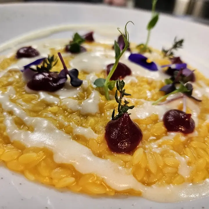 creation thumb for Risotto with Pumpkin, Onion, and Parmesan