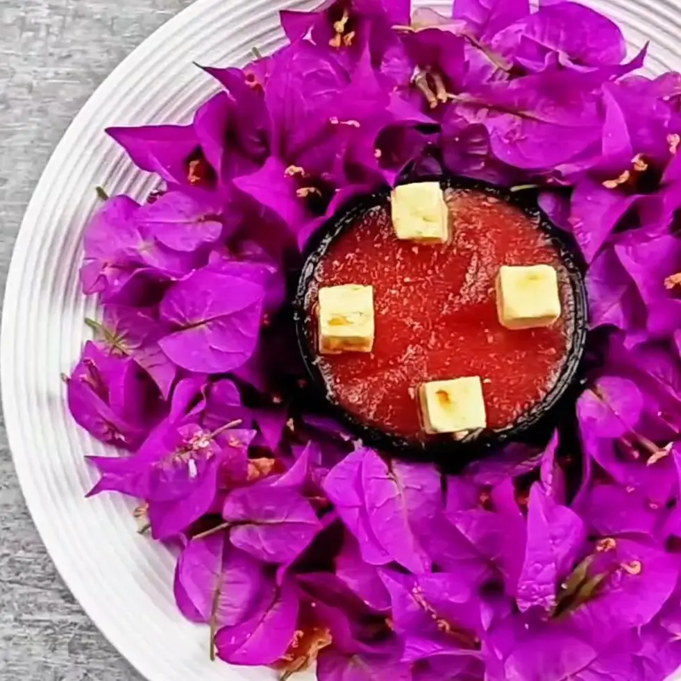 Sugar-free Watermelon Sorbet with Feta
