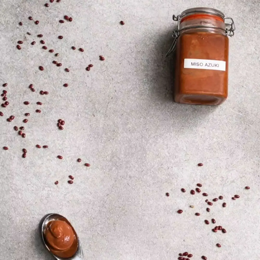 creation thumb for Azuki Miso with Persimmon and Yellow Plum