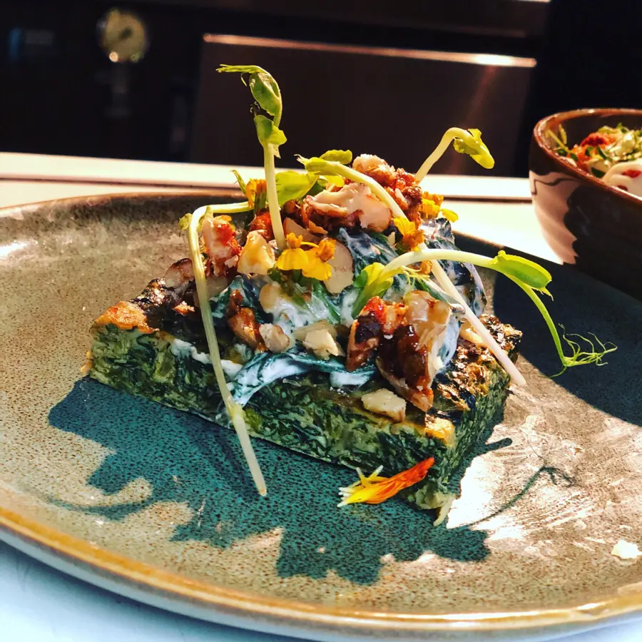 creation thumb for Persian Herbs Cake / Kukusabzi