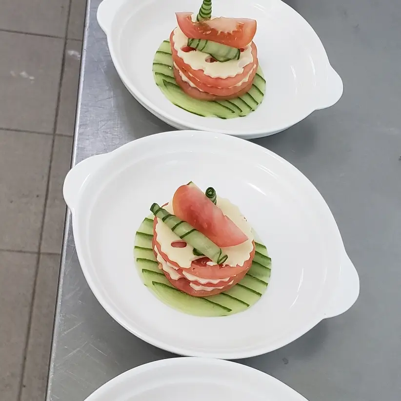 creation thumb for Salade de tomates et de fromage