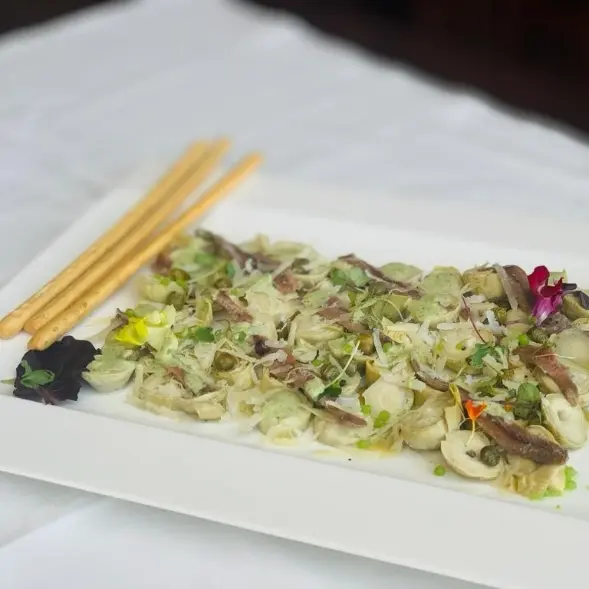 creation thumb for Carpaccio de alcachofas y anchoas