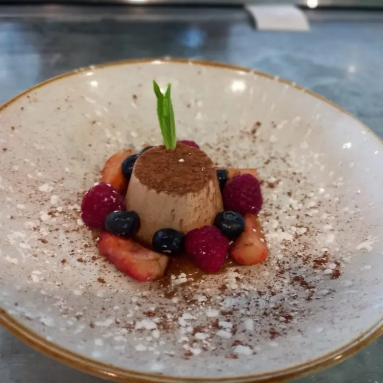 creation thumb for Caffè & Cicoria Panna Cotta