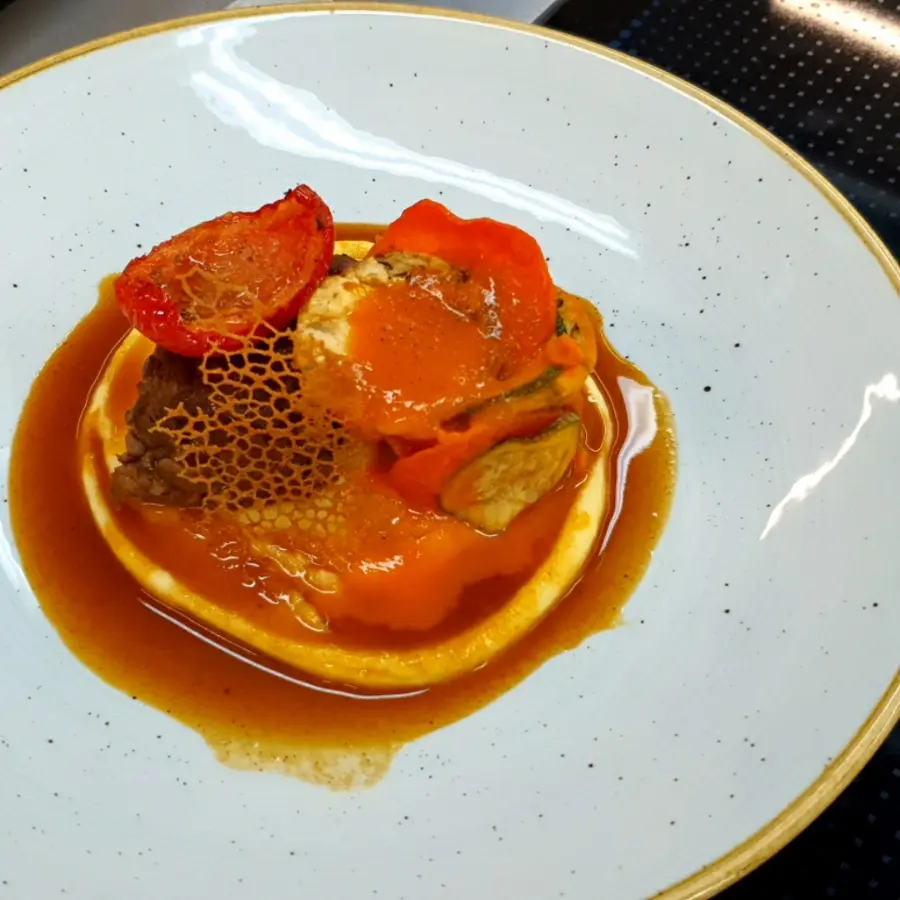 creation thumb for Caiatore, purée de pomme de terre à la ratatouille