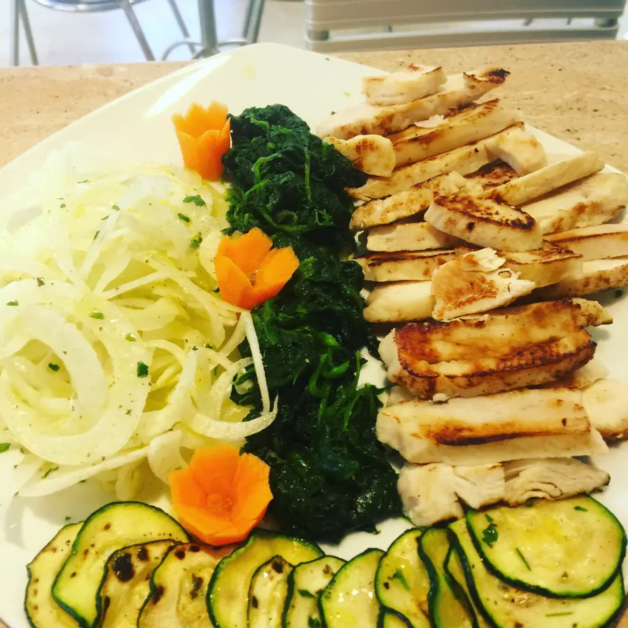 creation thumb for 🐓 #spinac#zucchine#finocchi#carrot💕💋