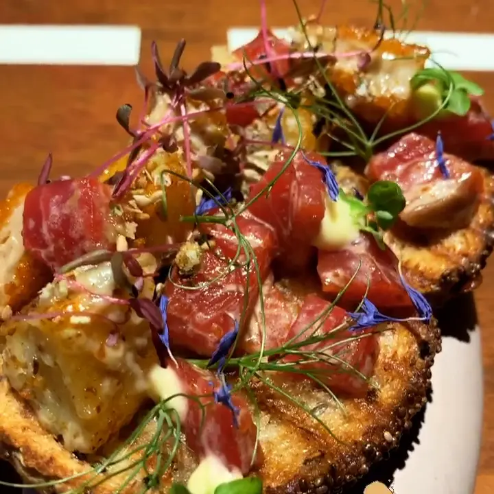 creation thumb for 🎣 Cured Trout multigrain truffle Toast 🥖