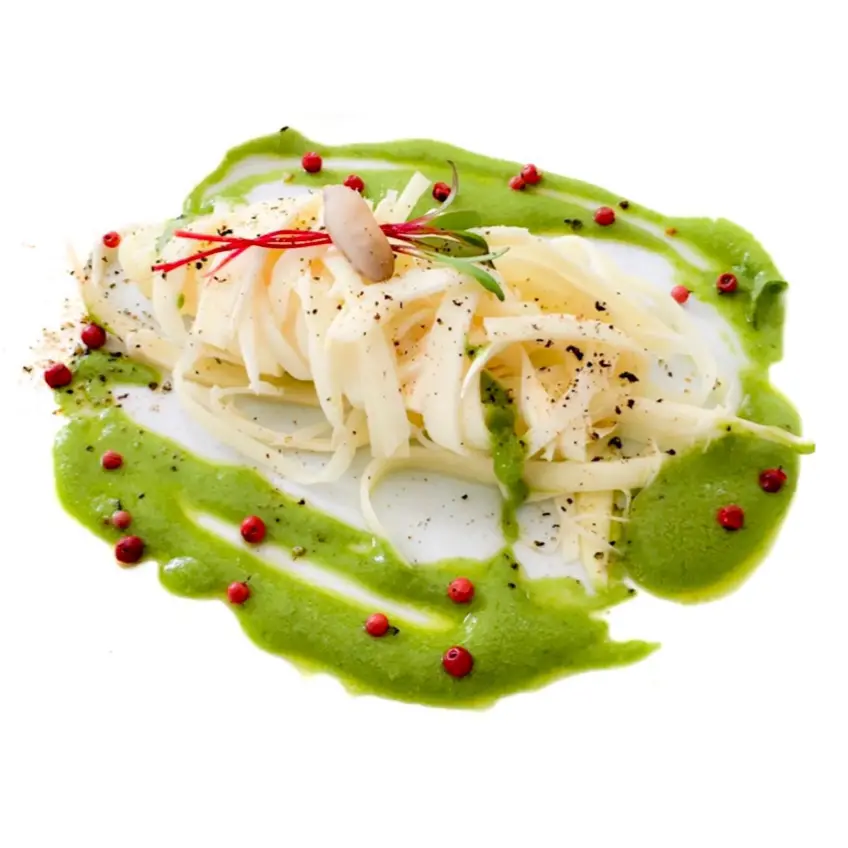 creation thumb for Palm Heart Noodles with Basil Pesto