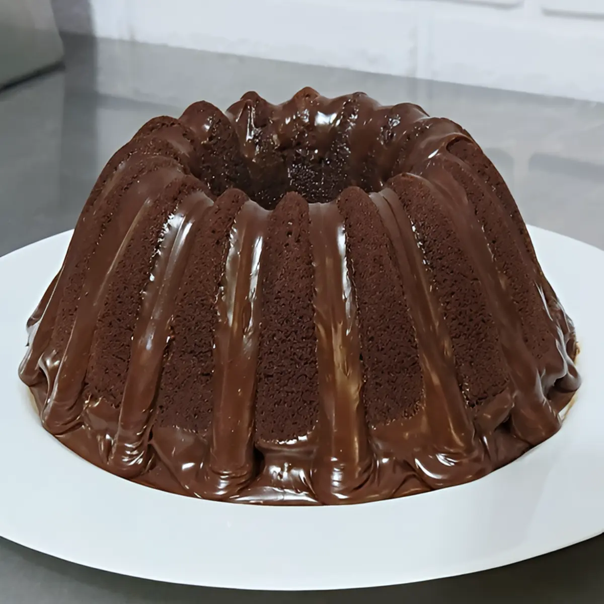 creation thumb for Chocolate Cake with Creamy Brigadeiro Frosting
