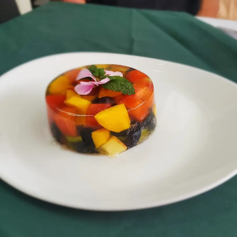 creation thumb for Seasonal fruit aspic