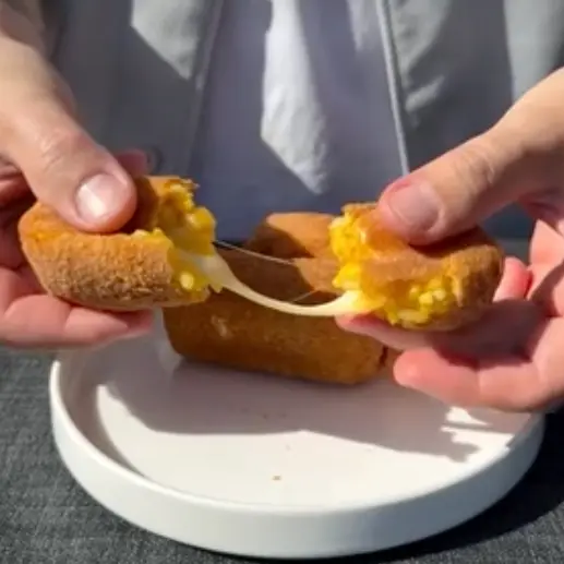 creation thumb for Fried Risotto Cakes with Pumpkin and Fontina