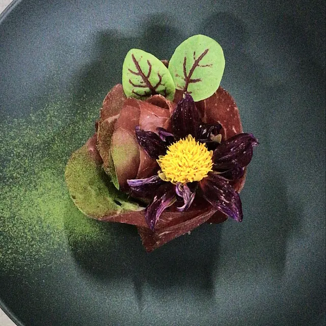 creation thumb for Bresaola with rocket powder