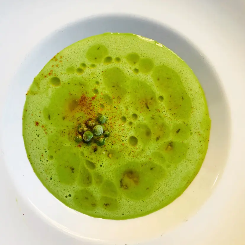 creation thumb for Chilled Pea Soup