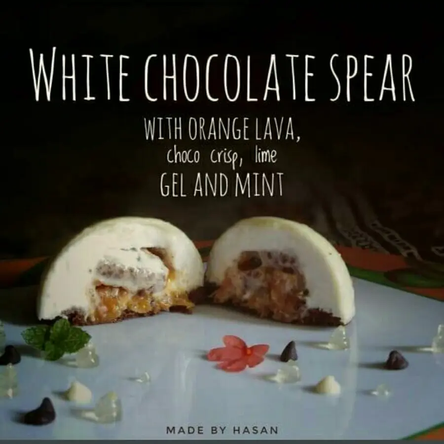 creation thumb for White chocolate sphere