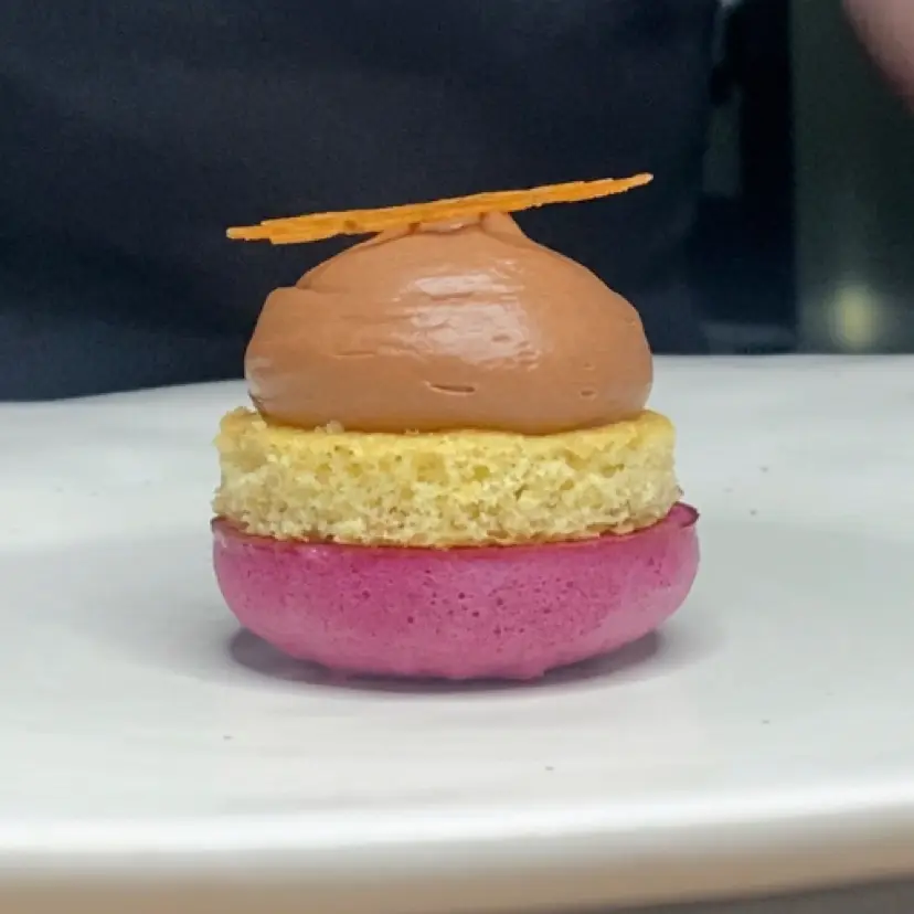 creation thumb for Hibiscus & Chocolate Petit Four