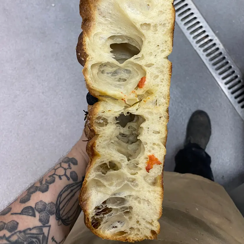 creation thumb for Focaccia di fermentazione naturale