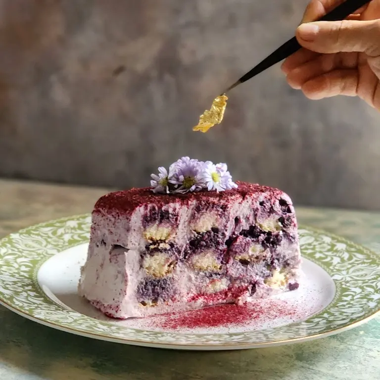 creation thumb for Tiramisu de Té Negro con Arándanos