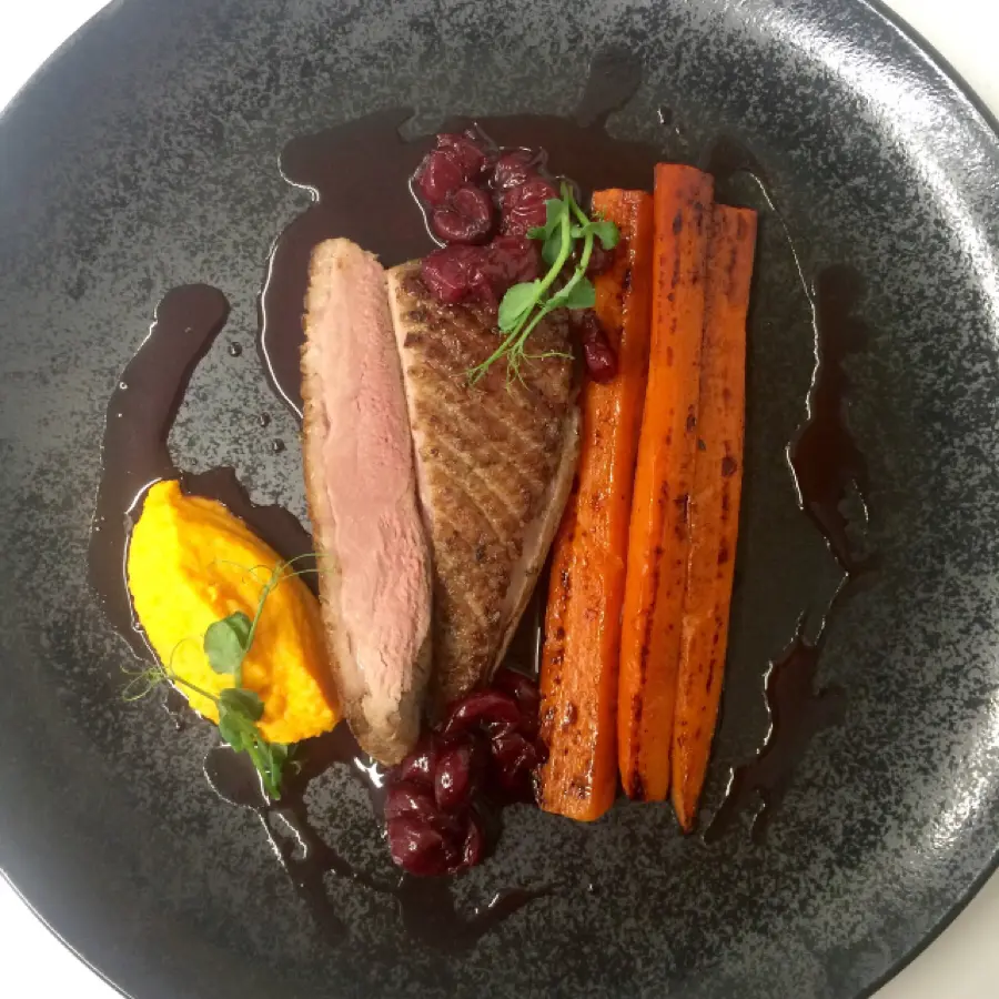 creation thumb for Duck, cherry, carrot.