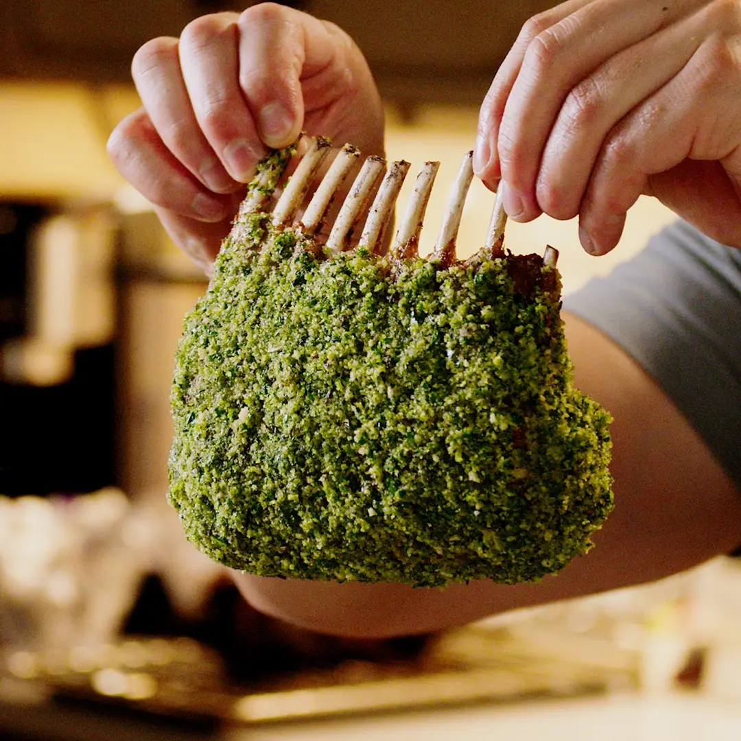 Herb-Crusted Rack of Lamb
