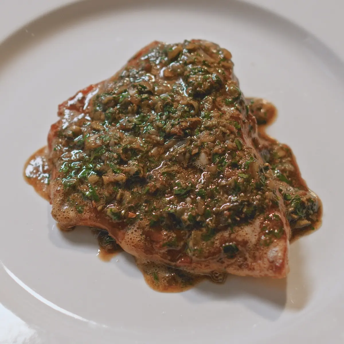 creation thumb for Pan-Seared Red Snapper with Lemon Butter Sauce