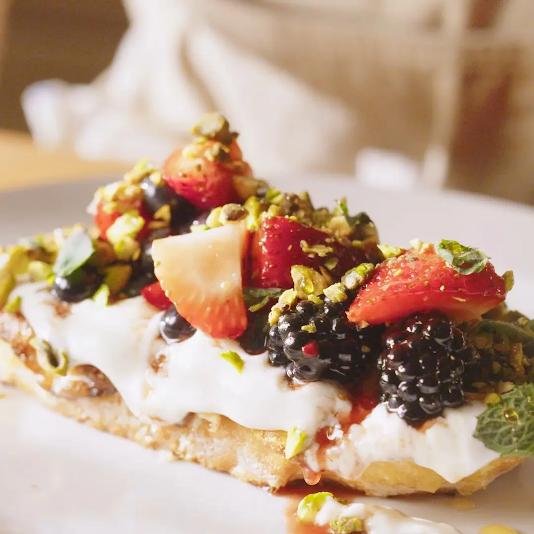 creation thumb for French Toast with Whipped Ricotta & Macerated Berries