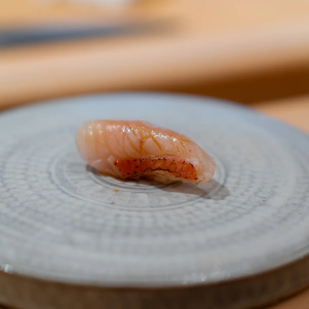 creation thumb for Sushi of Kinmedai (Golden Eye Snapper)