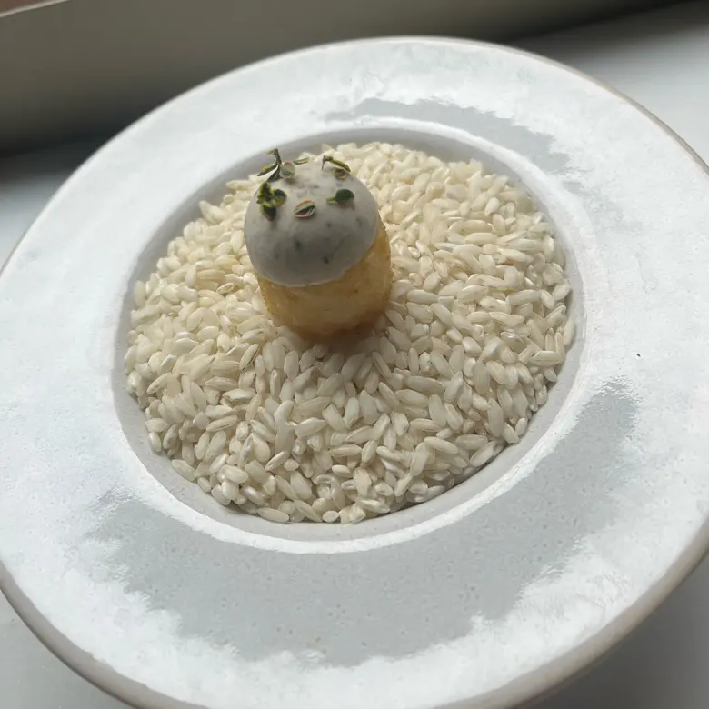 creation thumb for Mushroom risotto snack