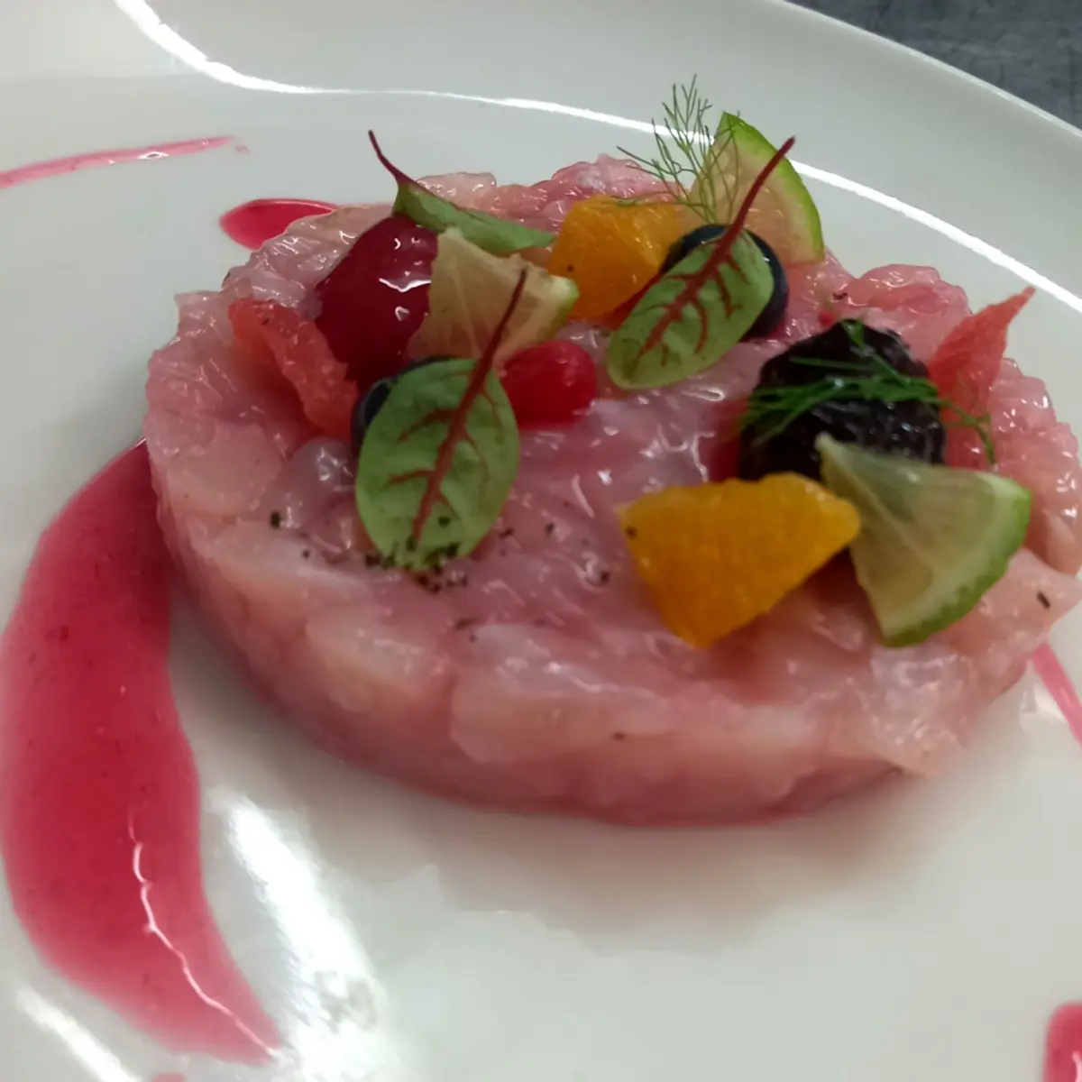 creation thumb for Campari Seabass Tartare