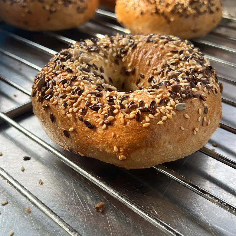 creation thumb for Bagels mit Backpulver