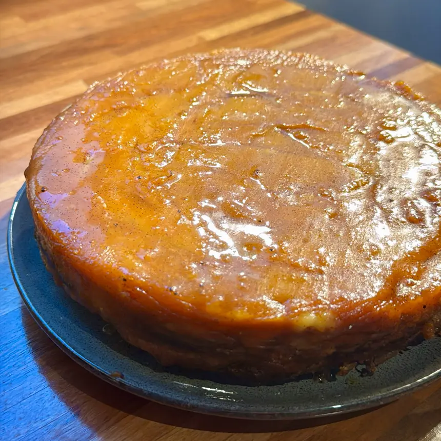 creation thumb for Pumpkin and buckwheat bread tatin