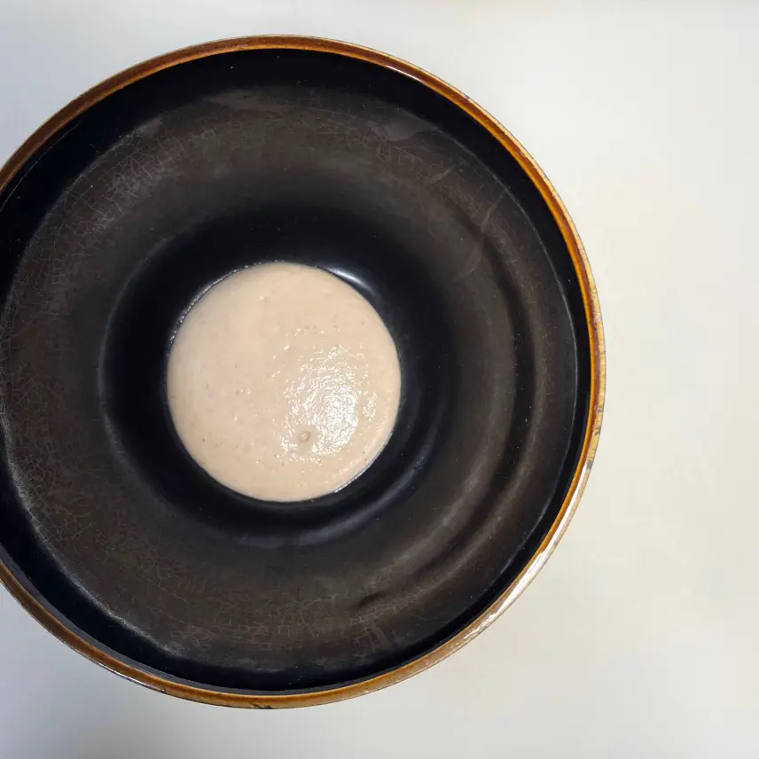 creation thumb for White truffle, chestnut, and parsnip foam