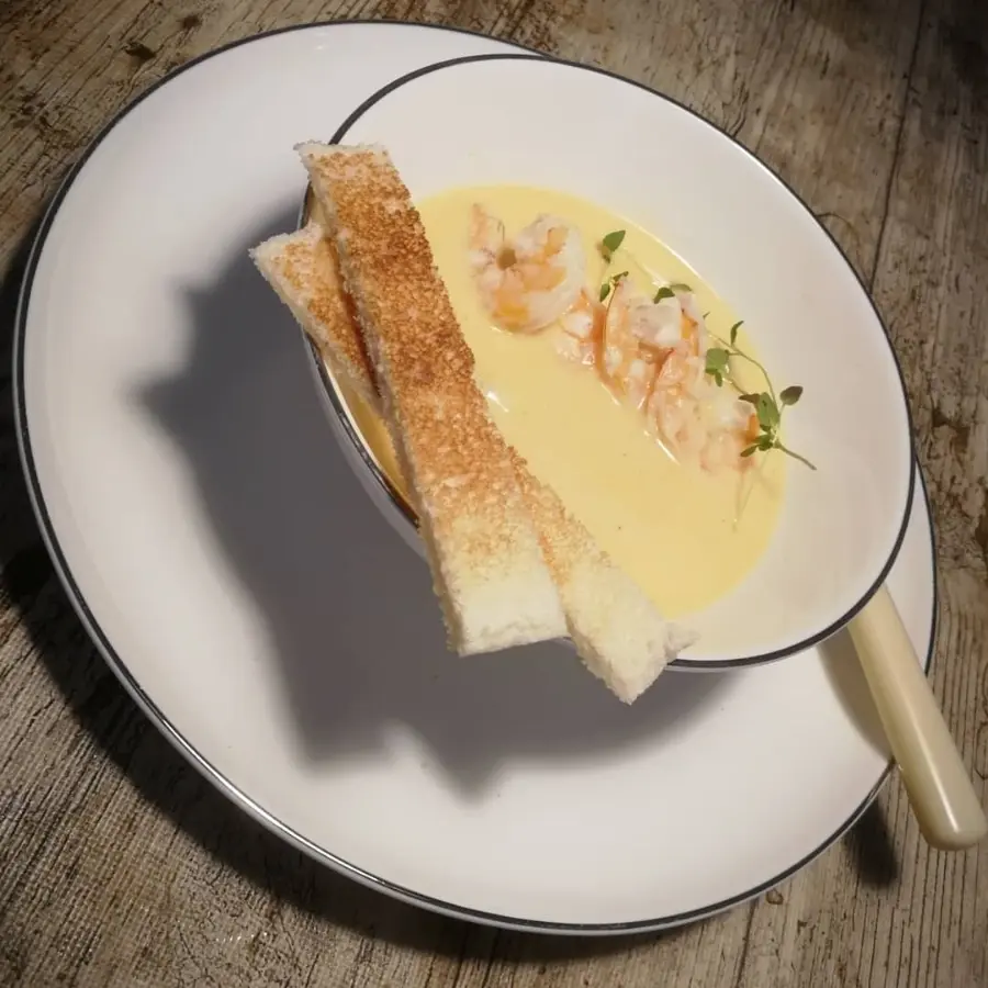 creation thumb for Garnelen Suppe (Weihnachtsgarnelen Suppe)