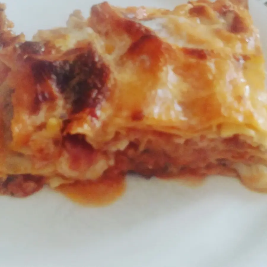creation thumb for Lasagna pugliese con melanzane e pomodorini secchi