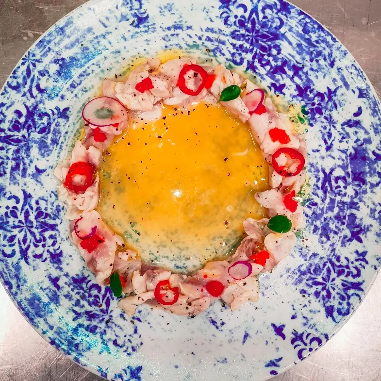 creation thumb for Sea bream tartar