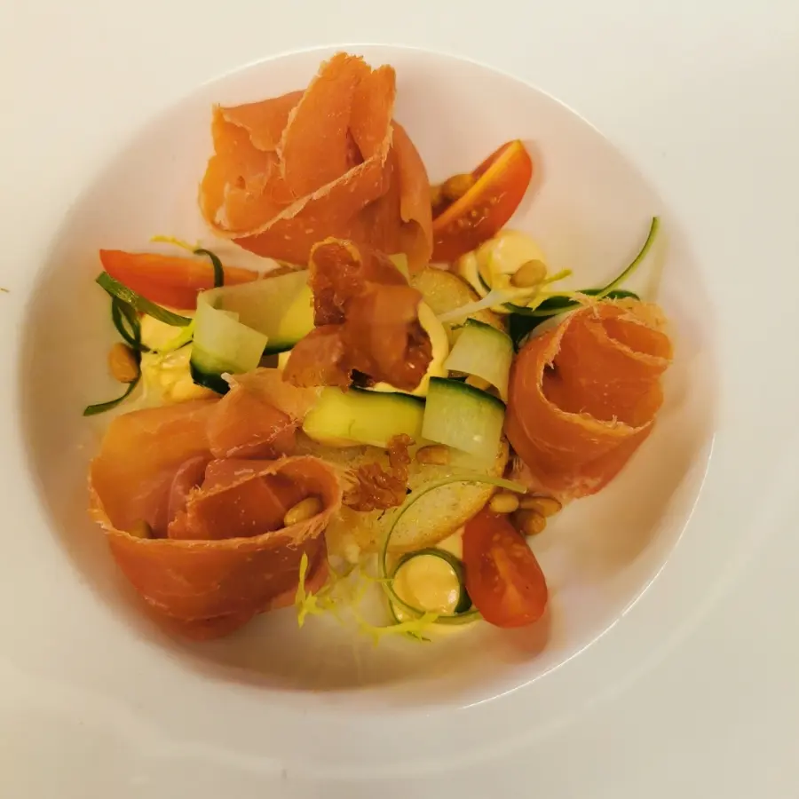 creation thumb for Parmaham salade