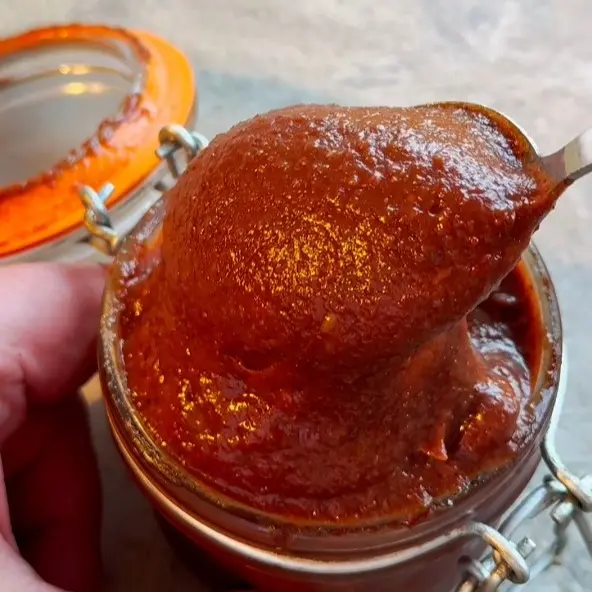 creation thumb for Roasted Fig and Plum Ketchup