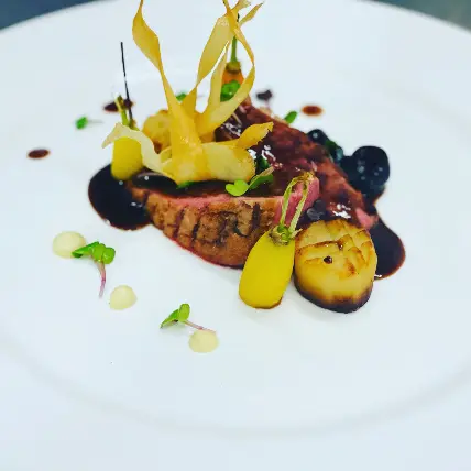 creation thumb for Duck cherries amaretto