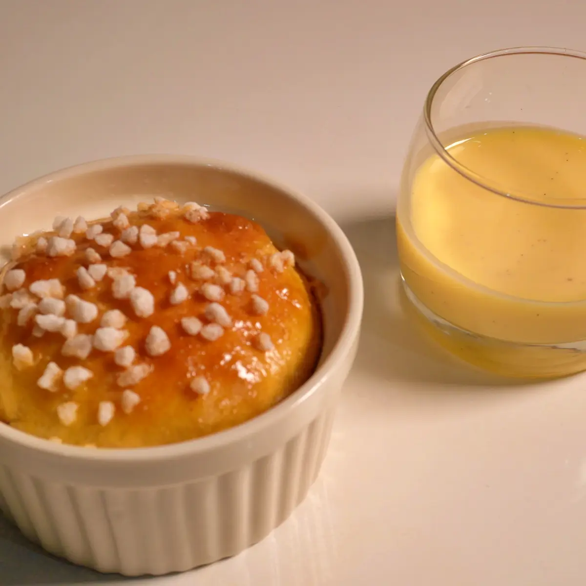 creation thumb for Brioche Buns w/ Crème Anglaise 🥖