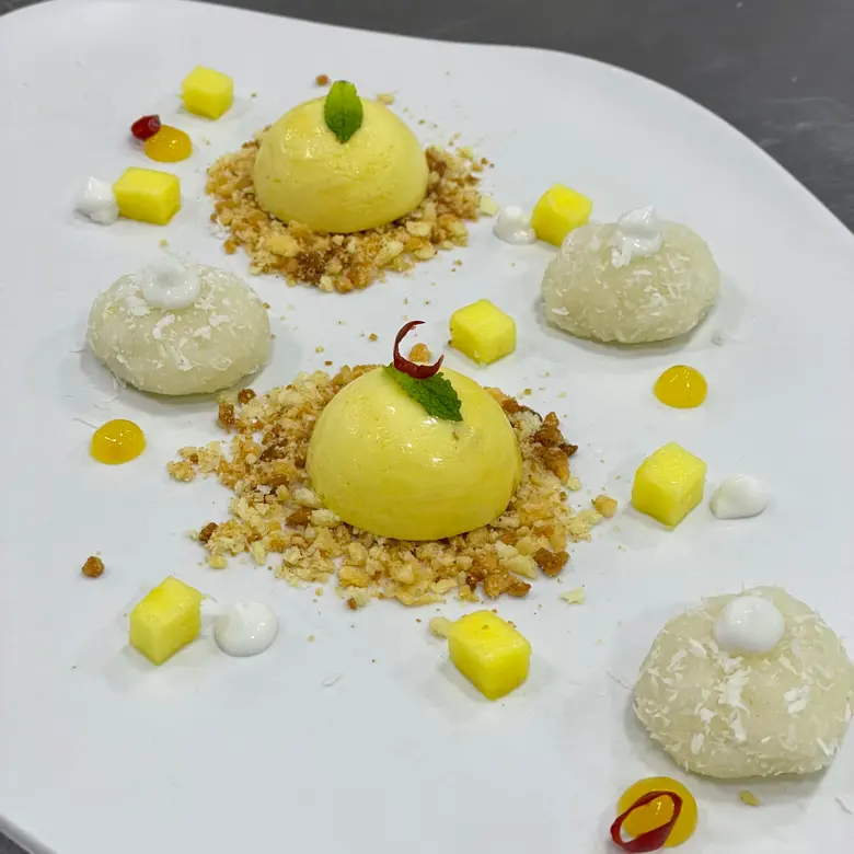 creation thumb for Deconstructed Mango Sticky Rice