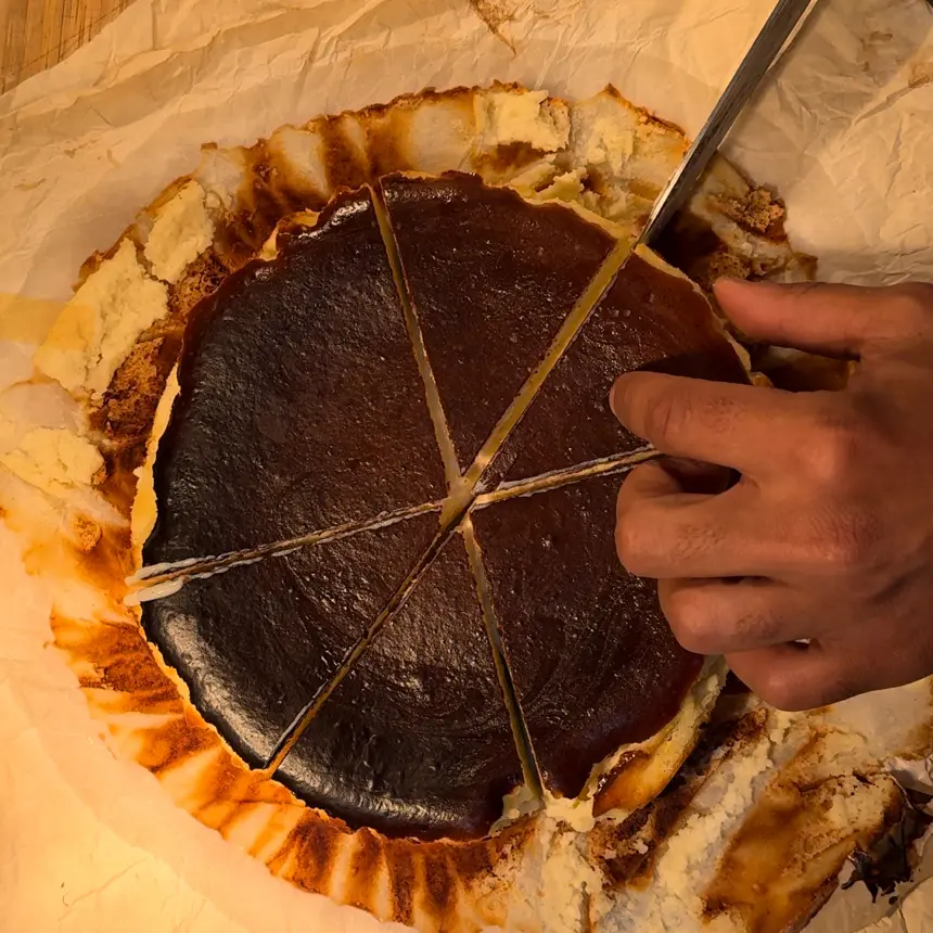 creation thumb for San Sebastián ( cheese cake )