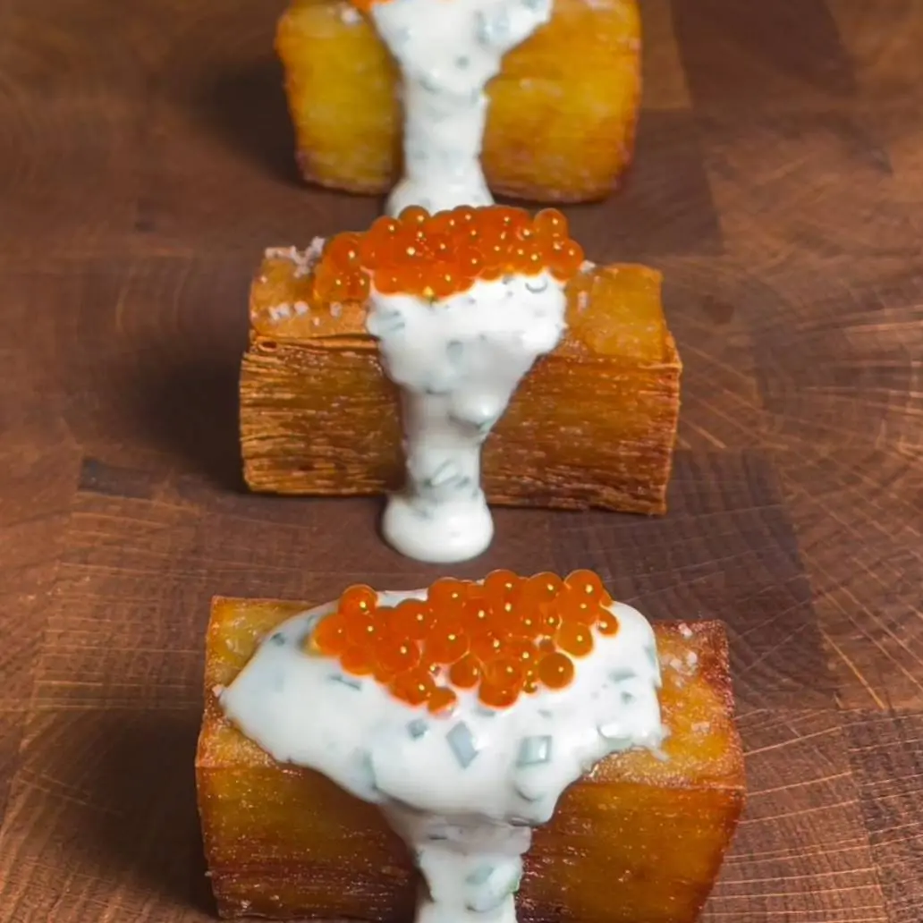 creation thumb for Terrine de Pommes de Terre et Crème d'Aigrelette