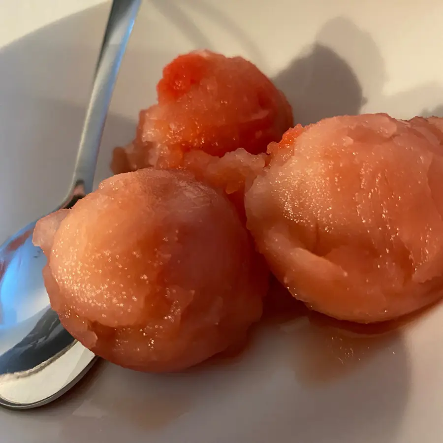 creation thumb for Watermelonsorbet with Creme de cassis finish