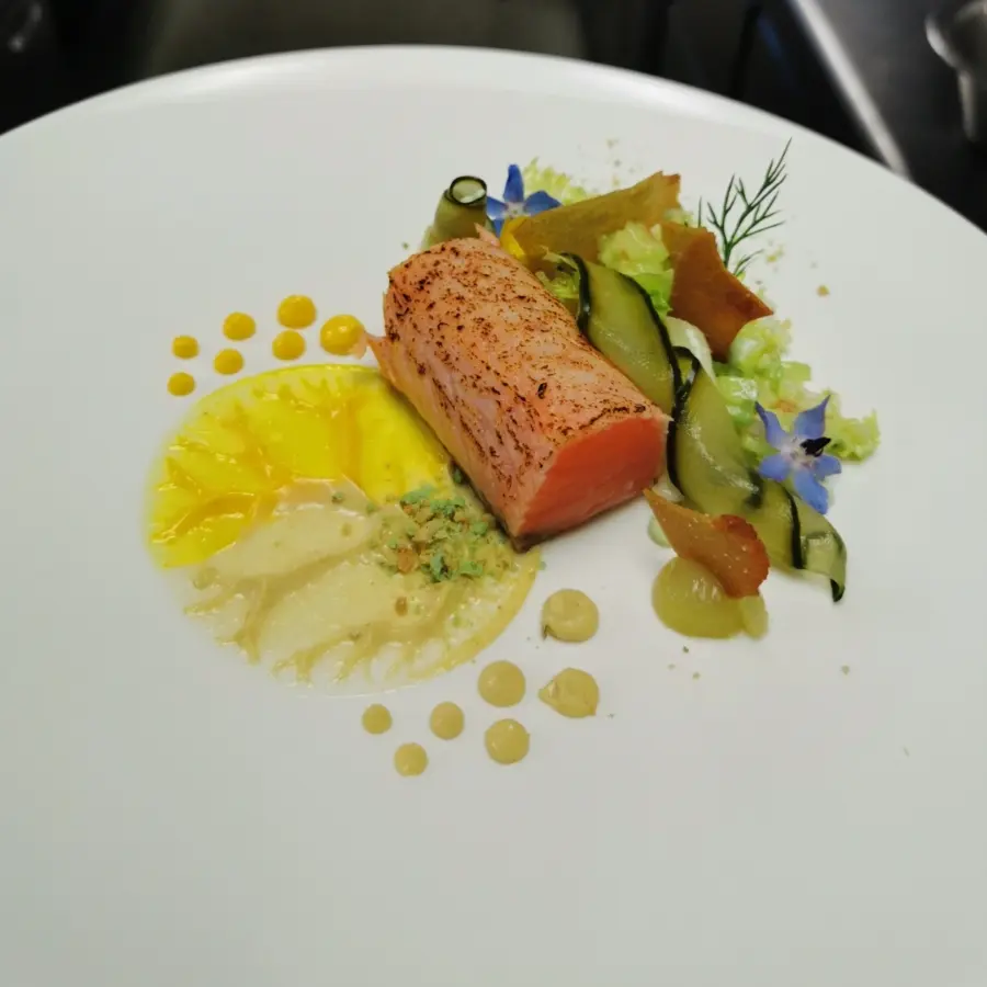 creation thumb for Lachs Gurke Limone Wasabi 
