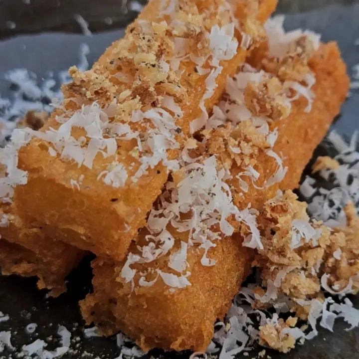 creation thumb for Carbonara Polenta-Pommes