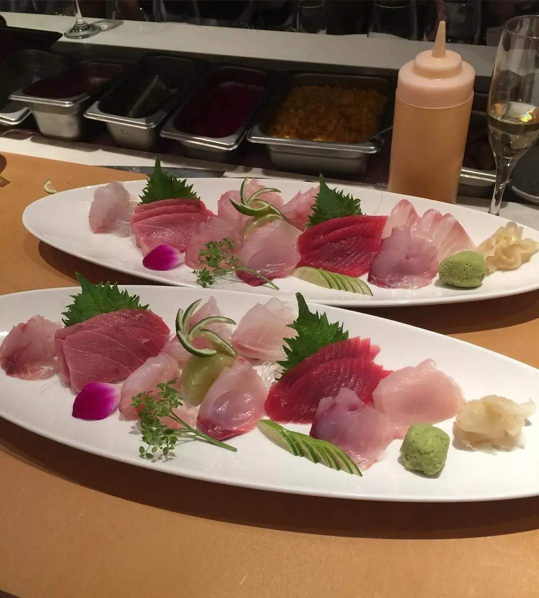creation thumb for Hot day fish🍣😋🥂