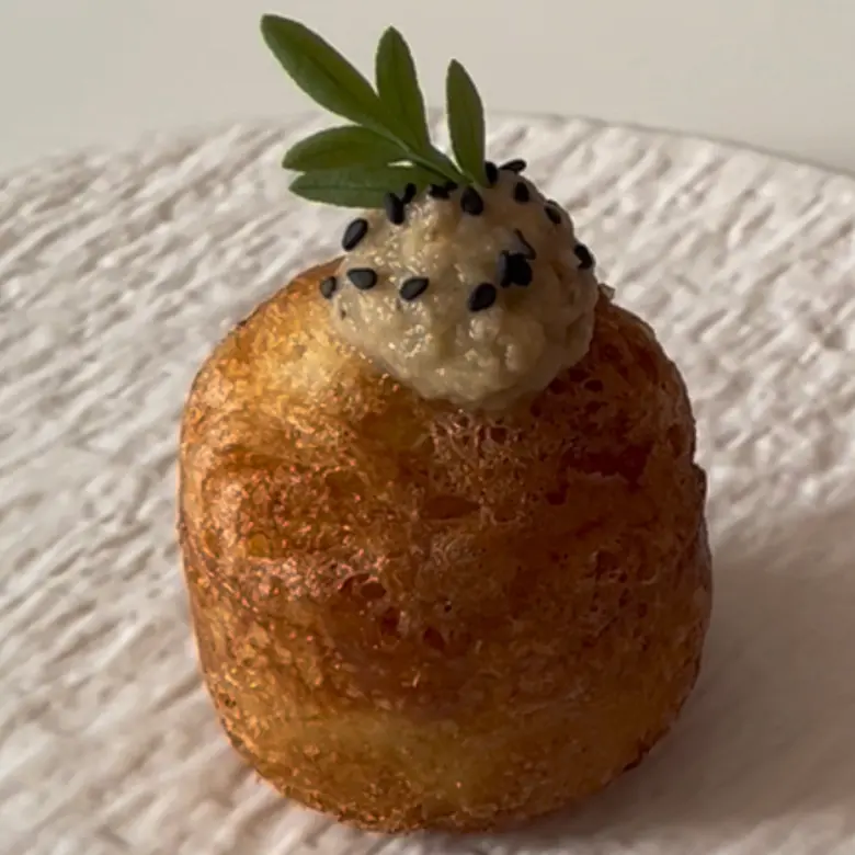creation thumb for Frittella di melanzane e sesamo