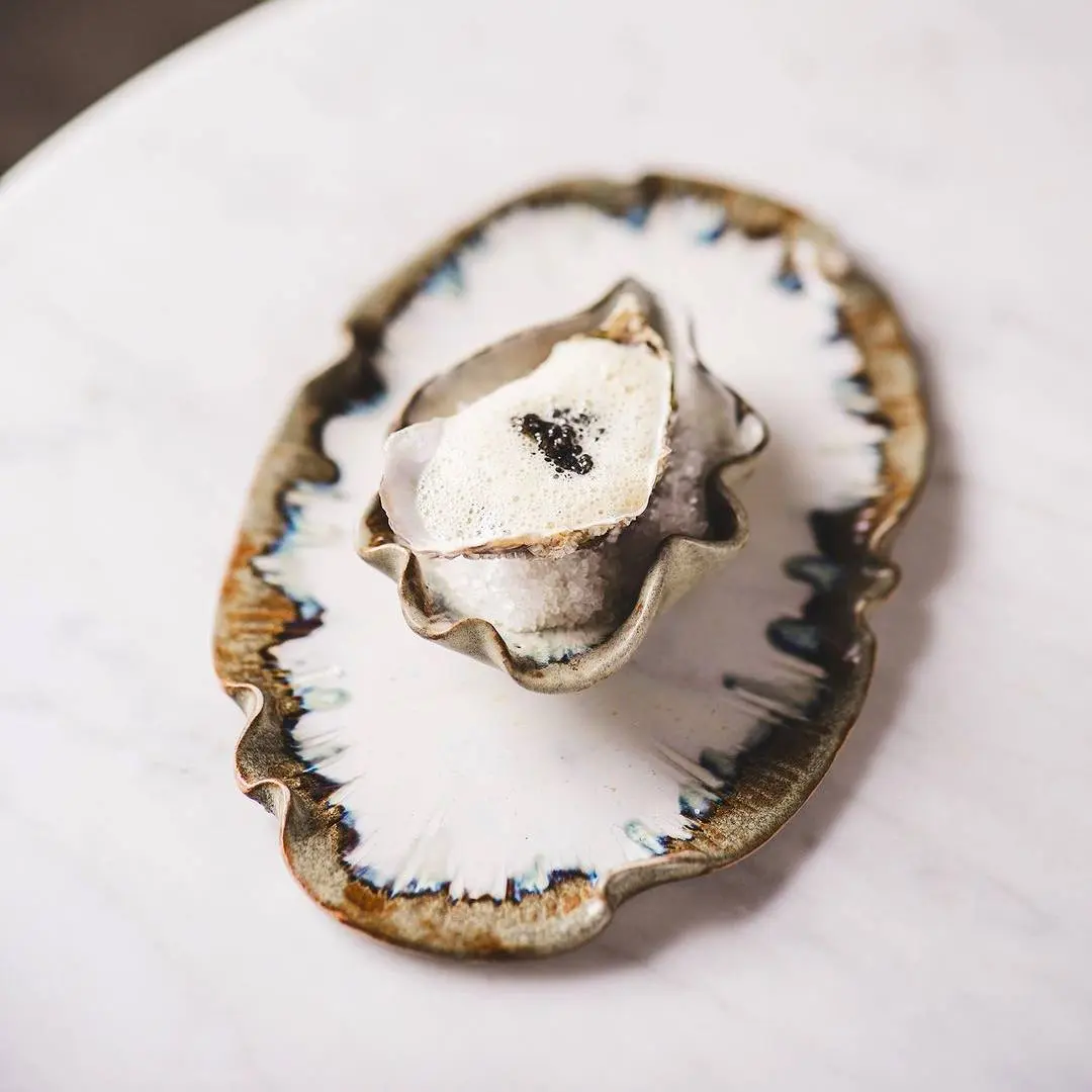 creation thumb for Huître au Beurre Blanc & Caviar