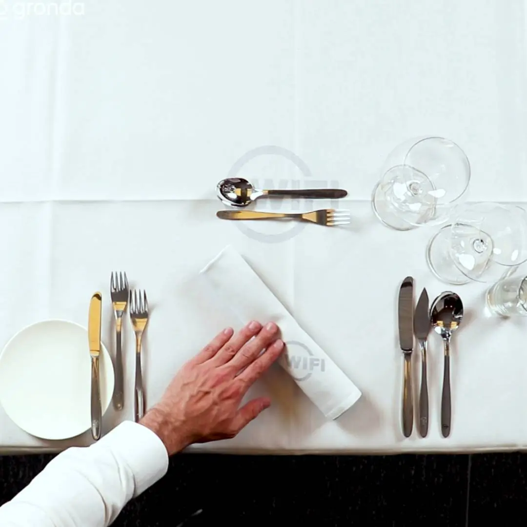 creation thumb for How to set the table for a 4-Course Meal